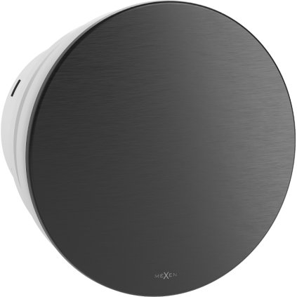 Mexen AXR 100, fürdőszobai ventilátor időzítővel, átmérő 100 mm, fekete matt, W9602-100T-70