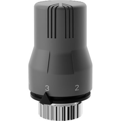 Mexen, termosztatikus fej M30x1,5mm, antracit, W908-002-66