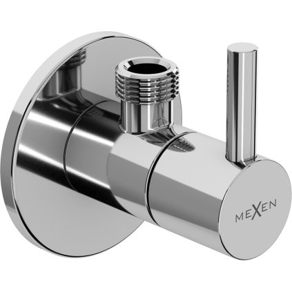 Mexen R2, sarokszelep akkumulátorhoz 1/2"x3/8", króm, 79972-00
