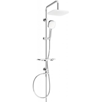 Mexen - T33 zuhanygarnitúra felső szögletes fejjel, króm-fehér, 798333393-02