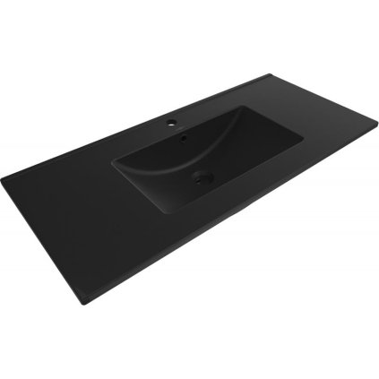 358112 mexen atena umyvadlo na zapustenie do dosky 101 x 46 cm cierna matna 25011070