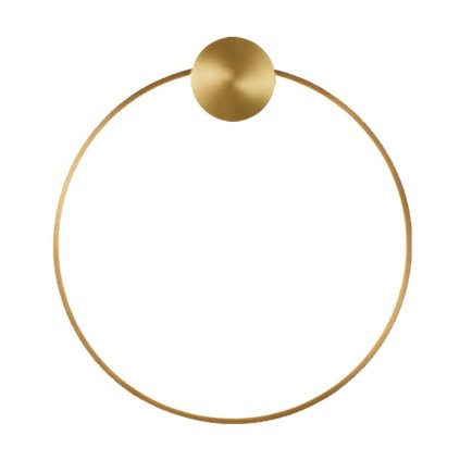 Szerszámlámpa, LED fali lámpa 40cm 17W 4000K APP1388-CW, arany matt, OSW-00912