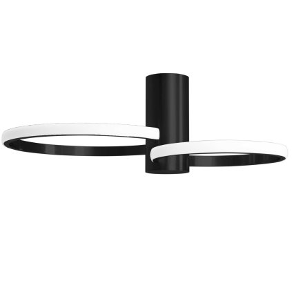 Szerszámlámpa, LED mennyezeti lámpa 22W APP1401-CW, fekete, OSW-00959