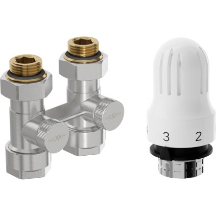353072 mexen g04 termostaticka sada dn50 uhlova 1 2 x16 mm a termostaticka hlavica m30x1 5 mm ocelova w912 016 948 01