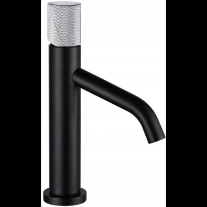 Mexen Rumba One mosdócsaptelep, fekete / króm, 73501-77