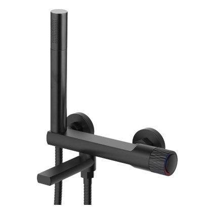 Mexen Diamond fürdőcsaptelep, fekete, 71530-70