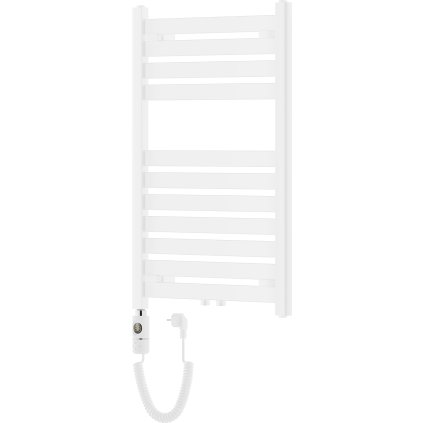 Mexen Uran, elektromos fűtőelem 800x500 mm + fűtőrúd 600 W, fehér, W105-0800-500-2600-20