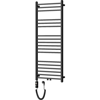 Mexen Yodo, elektromos fűtőelem 1200x500 mm + fűtőrúd 600 W, fekete, W113-1200-500-2600-70