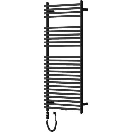 Mexen Sol, elektromos fűtőelem 1200x500 mm + fűtőrúd 600 W, fekete, W125-1200-500-2600-70