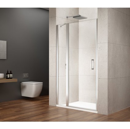 372277 gelco loro sprchove dvere s pevnou castou 1000 mm cire sklo gn4610