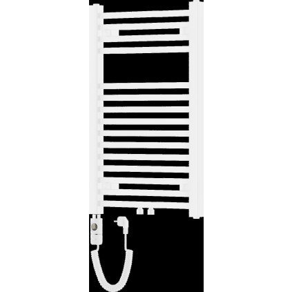 Mexen Pluton, elektromos fűtőelem 800x500 mm + fűtőrúd 600 W, fehér, W106-0800-500-2600-20