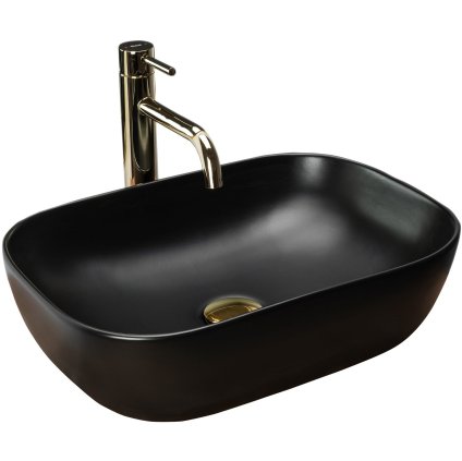45784 6 rea belinda umyvadlo 47 x 34 cm cierna matna rea u8470