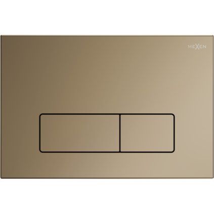 Mexen, Mexen Fenix 13 pusłik spłukujący Slim, złoty - 601304