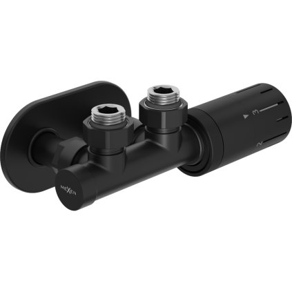 352124 mexen duplex g05 uhlovy termostaticky set s okruhlou krytkou dn50 cierna matna w907 958 905 70