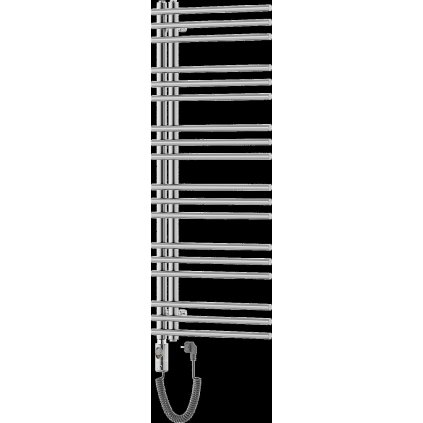 Mexen, Mexen Neptun elektromos melegítő 1200 x 500 mm, 600 W, króm - W101-1200-500-2600-01