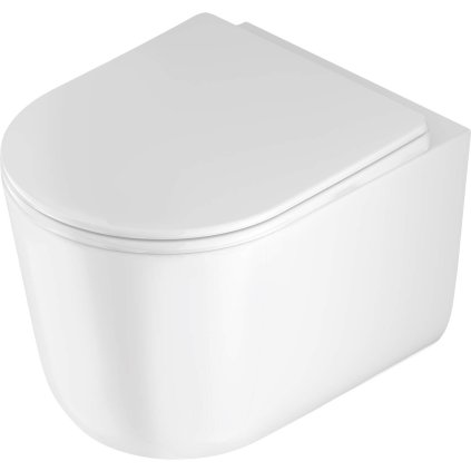 WC-kagyló, ülőrésszel, pereme nélküli