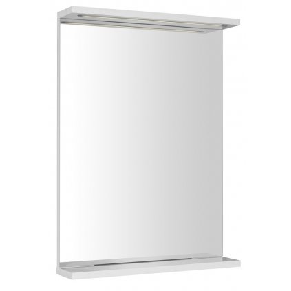 417022 aqualine korin strip zrkadlo s led osvetlenim 50x70x12cm ko395s