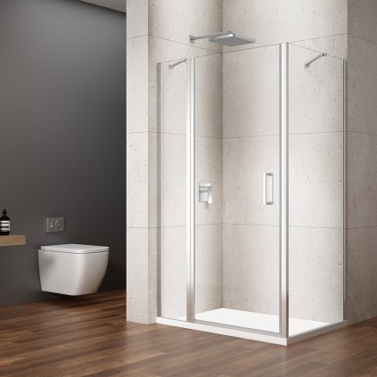 Gelco, LORO négyszögletes zuhanyparaván 1200x800 mm, GN4612-03