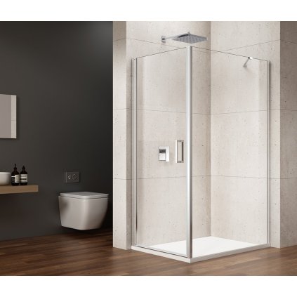Gelco, LORO négyszögletes zuhanyparaván 900x800mm, GN4490-03