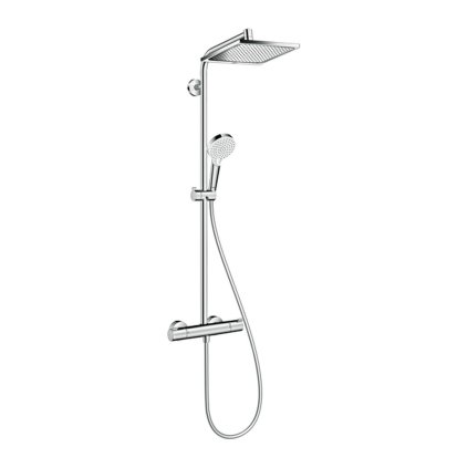 Hansgrohe Crometta E - Showerpipe 240 1jet termosztáttal, króm, HAN-27271000