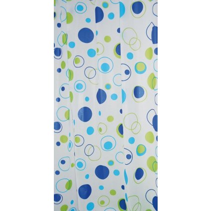 115122 aqualine sprchovy zaves 180x200cm vinyl bubliny zv027