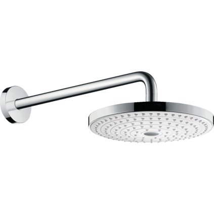 Hansgrohe Raindance Select S, fejzuhany 240 2jet zuhanykarral, fehér/króm, HAN-26466400