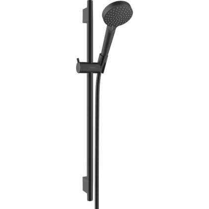 Hansgrohe Vernis Blend, Vario EcoSmart zuhanygarnitúra S Puro zuhanyrúddal 65 cm, matt fekete, HAN-26423670
