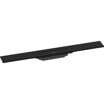Hansgrohe RainDrain Flex, zuhanylefolyó felső készlet 1200, rövidíthető, falra szerelhető, fekete matt, HAN-56054670