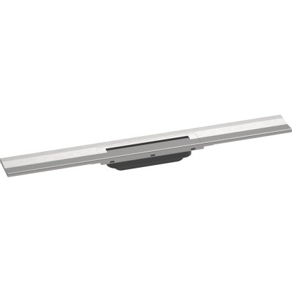 Hansgrohe RainDrain Flex, zuhanylefolyó felső készlet 1200, rövidíthető, falra szerelhető, szálcsiszolt rozsdamentes acél, HAN-56054800