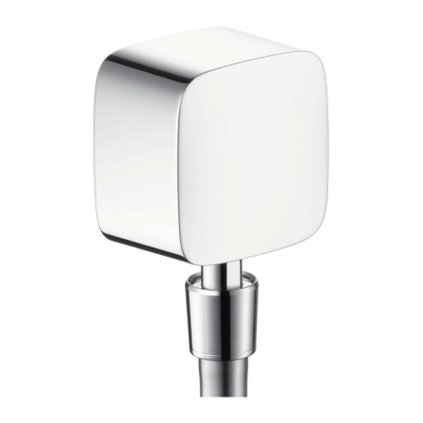 Hansgrohe FixFit, fali könyök visszacsapó szeleppel és gömbcsuklóval, króm, HAN-27414000