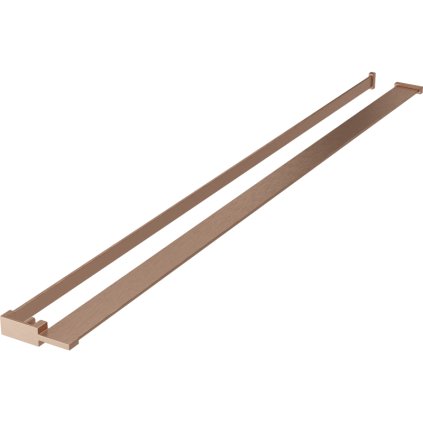 Mexen tartozékok, polc/törülközőtartó zuhanyparavánhoz (max. 140cm), réz matt, 800-02-65