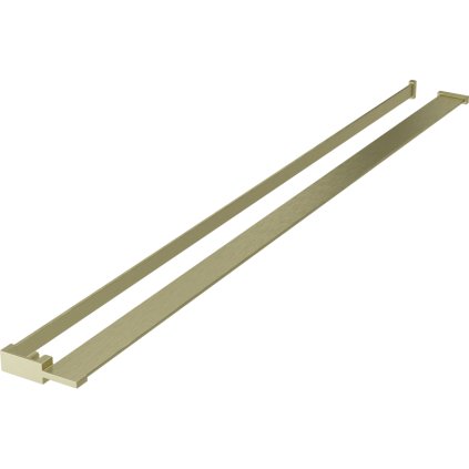 Mexen kiegészítők, polc/törülközőtartó zuhanyparavánhoz (max. 140cm), arany matt, 800-02-55