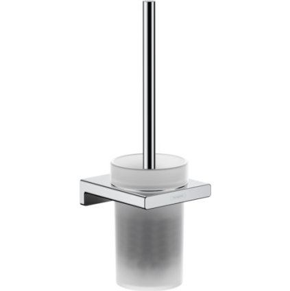 Hansgrohe AddStoris, falra szerelhető WC kefe tartó, króm, HAN-41752000