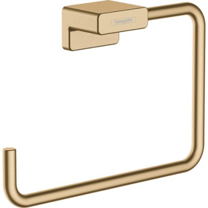 Hansgrohe AddStoris, törölközőgyűrű, szálcsiszolt bronz, HAN-41754140