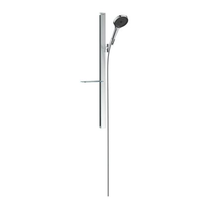 481343 hansgrohe rainfinity sprchova sada 130 3jet s tycou 90 cm a polickou na mydlo chromova han 27671000