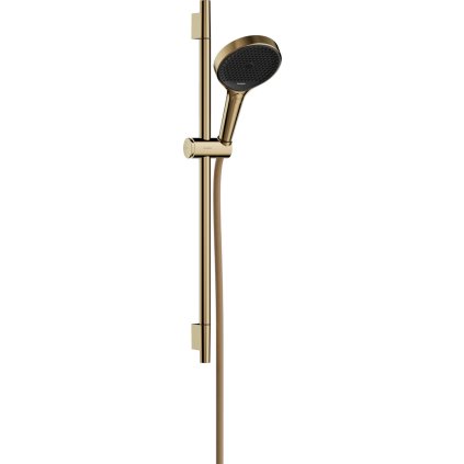 Hansgrohe Rainfinity, zuhanygarnitúra 130 3jet EcoSmart rúddal S Puro 65 cm, arany, HAN-28746990