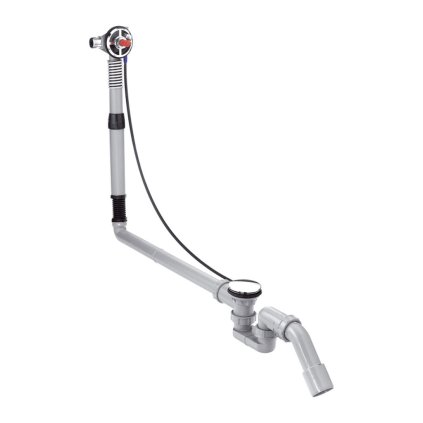 Hansgrohe Exafill S, kád kifolyó lefolyóval és túlfolyó készlet töltettel, HAN-58116180