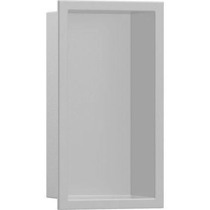 Hansgrohe XtraStoris Original, fali fülke kerettel, 300x150x100 mm, betonszürke, HAN-56057380