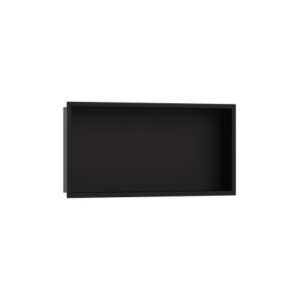 484478 hansgrohe xtrastoris original vyklenok do steny s ramom 300x600x100 mm matna cierna han 56064670