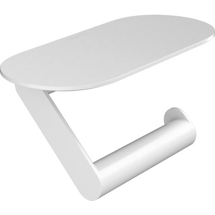 Hansgrohe WallStoris, WC papír tartó polccal, fehér matt, HAN-27928700