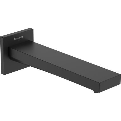 Hansgrohe Tecturis E, kád kifolyó, fekete matt, HAN-73410670