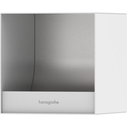 Hansgrohe XtraStoris, beépített WC-papír tartó, fehér matt, HAN-56065700