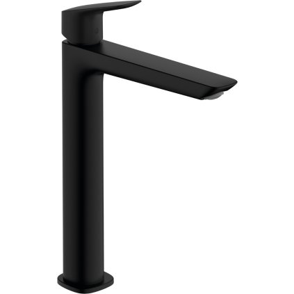 488153 hansgrohe logis pakova umyvadlova bateria 240 fine bez odtokovej supravy cierna matna han 71258670