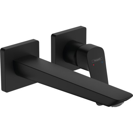 488144 hansgrohe logis pakova umyvadlova bateria pod omietku pre montaz na stenu fine s vytokom 206 mm cierna matna han 71256670