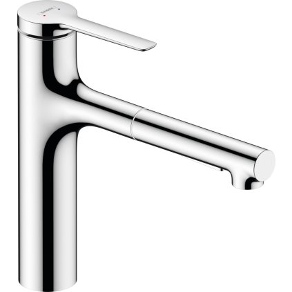 Hansgrohe Zesis M33, karos konyhai csaptelep 160, kihúzható zuhany, 2jet, króm, HAN-74801000