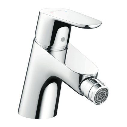 Hansgrohe Focus, karos bidé mixer lefolyókészlettel húzórúddal, króm, HAN-31920000
