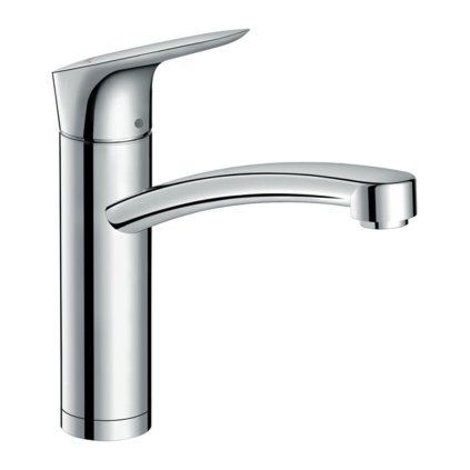Hansgrohe Logis M31, konyhai karos csaptelep 160 1jet, beépítés az ablak elé, króm, HAN-71833000