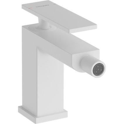 Hansgrohe Tecturis E, bidékaros keverő, lefolyókészlettel, húzórúddal, fehér matt, HAN-73200700