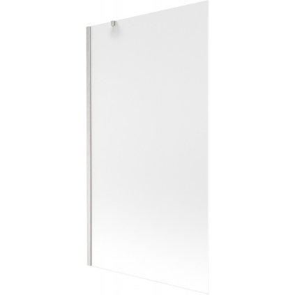 Mexen Next, 1 szárnyú kádparaván 100 x 150 cm, 6 mm matt üveg, acél, 895-090-000-00-30-97