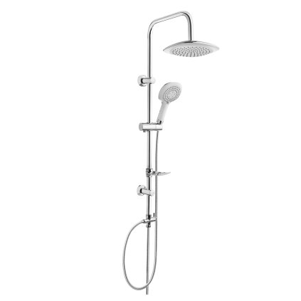 Invena Elea, h-960 zuhanyoszlop kézi- és fejzuhannyal, króm-fehér, INV-AU-82-001-M